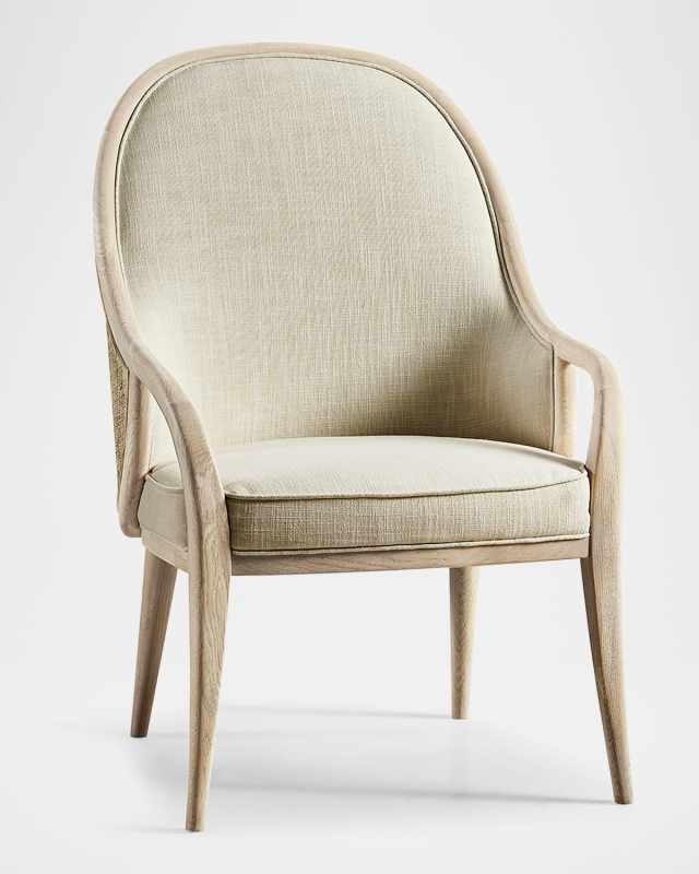 Water Basin Dining Arm Chairs, Set of 2